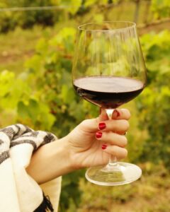 Copa de vino tinto